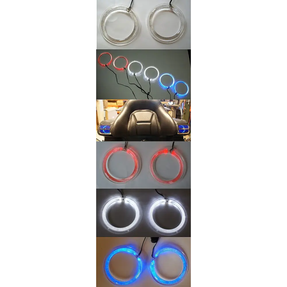 Angel Eye White Speaker Light Kit