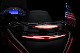 Goldstrike Luggage Rack with Lightstrike LED Light for Honda Goldwing GL1800 2021-Up