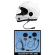 Elite 787 Series Headset for Full-Face Style Helmets