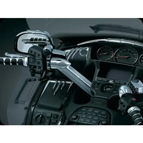 GL1800 Chrome Handlebar Top Covers