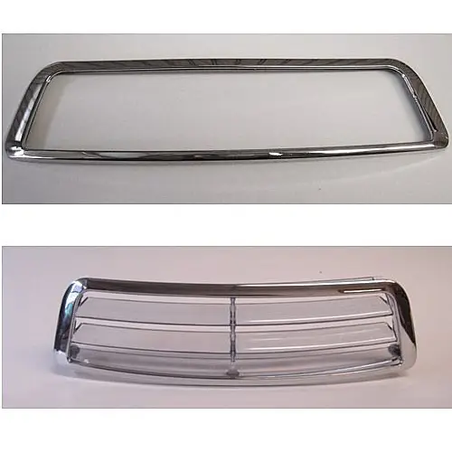 GL1800 Chrome Windshield Vent Trim Accent