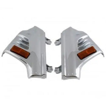 compare product GL1800 Lighted Chrome Fork Covers