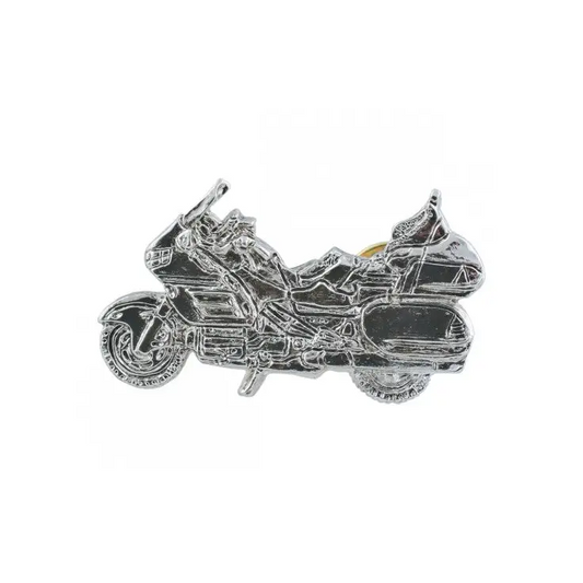 GL1800 Silver Motorcycle Pin