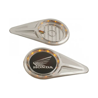 compare product Goldwing GL1800 12-16 Amber LED Side Logo Accents