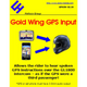Goldwing GPS Imput