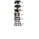 GROMMET SET (8 PIECE) SIDE COVERS