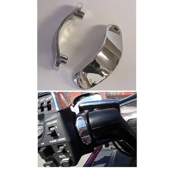compare product Honda Goldwing Chrome Handlebar Clamp Plugs