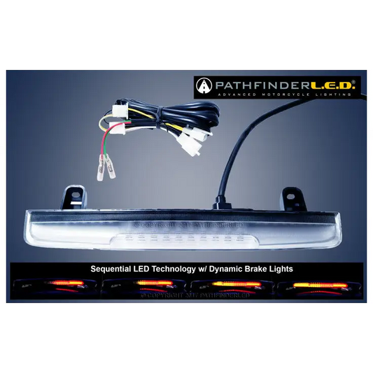 Honda Goldwing GL1800 2001-2010 Sequential LED Spoiler Light with Dynamic Brake and Running Light
