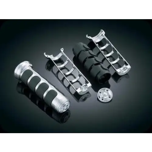 Honda Goldwing GL1800 Chrome ISO-Grips for Heated Grips