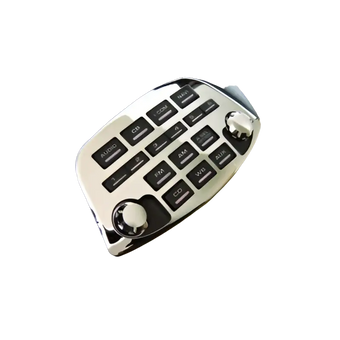 compare product Honda Goldwing GL1800 Chrome Radio Panel Accent Cover (2001-2010, Non-Airbag)