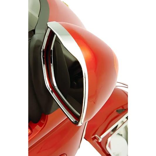 Honda Goldwing GL1800 Chrome Visored Mirror Trim (2001-2017)