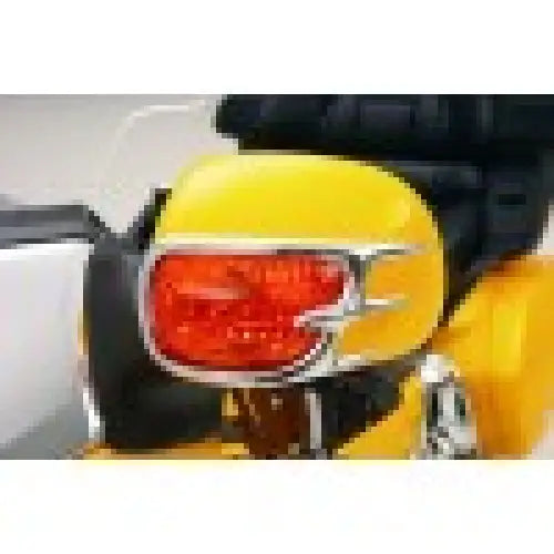 Honda Goldwing GL1800 Mirror Back Accent Grilles – Chrome Pair (2001-2017)