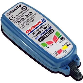 compare product OptiMate 3 Battery Charger
