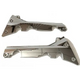 PASSENGER FLOORBOARD STEP COVERS CHROME