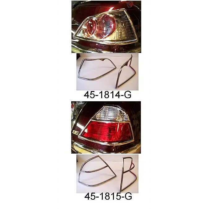 SADDLEBAG TAIL LIGHT CHROME GRILL 2006