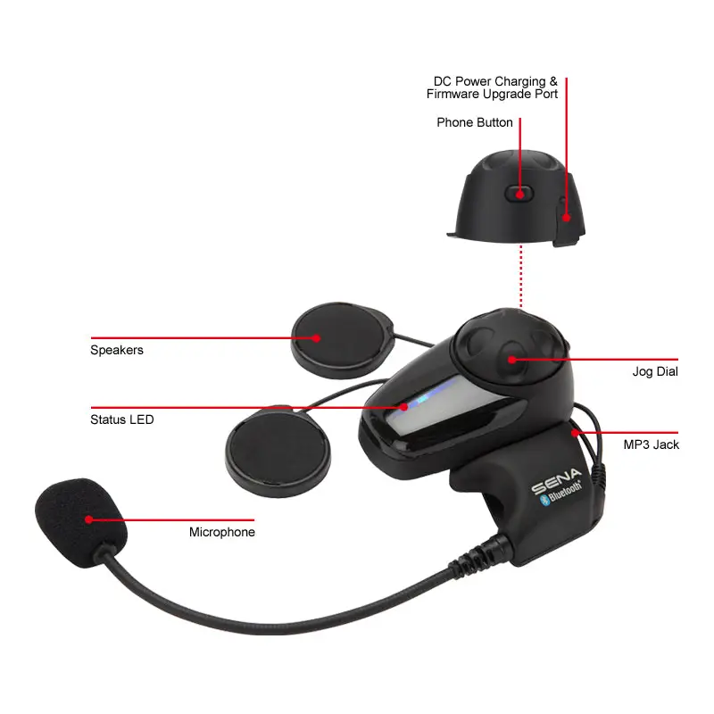 Sena SMH10 Dual Motorcycle Intercom