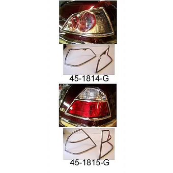 compare product TRUNK TAIL LIGHT CHROME GRILLS 2006-10