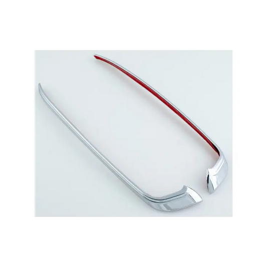 Upgrade Your Goldwing GL1800 12-15 with Chrome Headlight Side Trims | Tri-Chromed ABS | Easy Installation